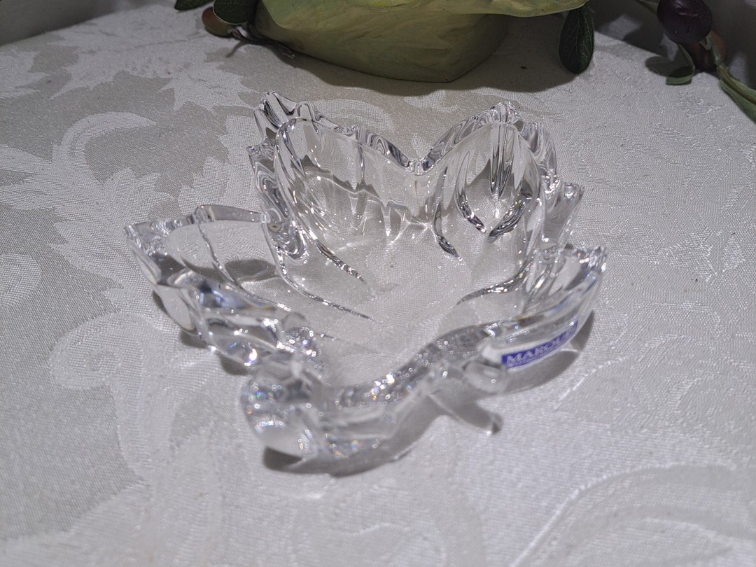 Vintage Marquis by Waterford Crystal Made in Germany Maple Leaf Cut