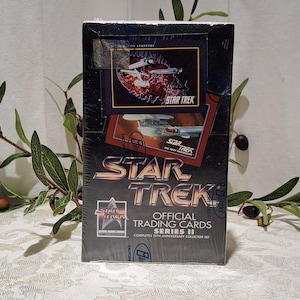 Vintage 1991 25th Anniversary Star Trek Official Trading Cards Series II Collector Set - New In Factory Sealed