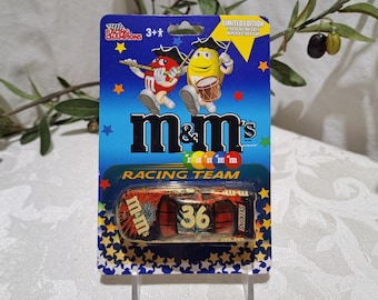 Beautiful Rare NASCAR - 1/64 NASCAR Diecast M and M's Display