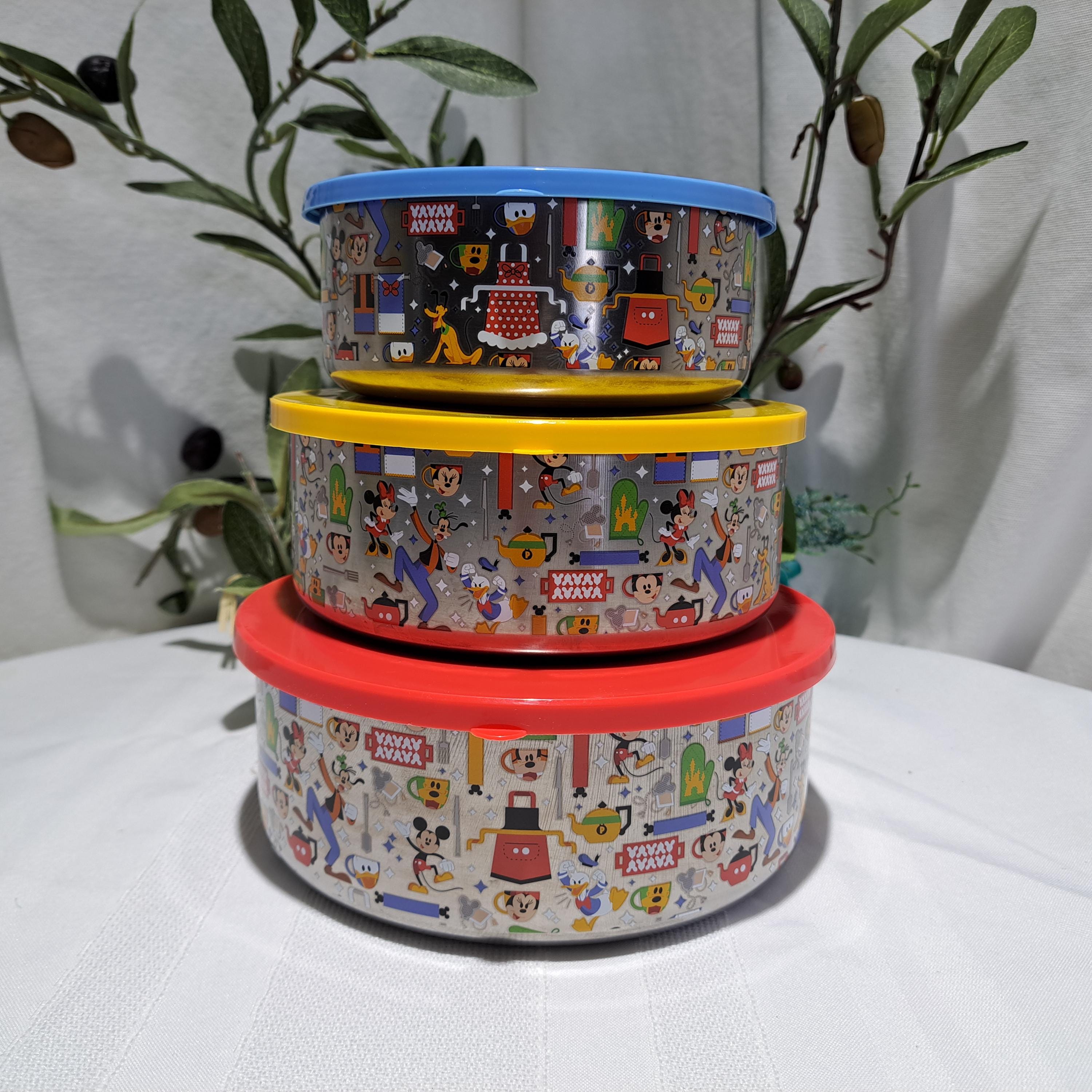 Handpicked Set of 3 Disney's Mouse Wares Mickey & Friends
