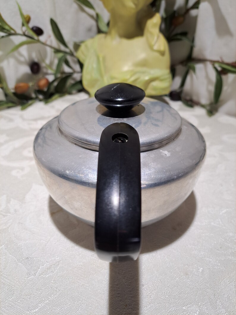 Vintage mirro Aluminum Tea Kettle/teapot Vintage Etsy