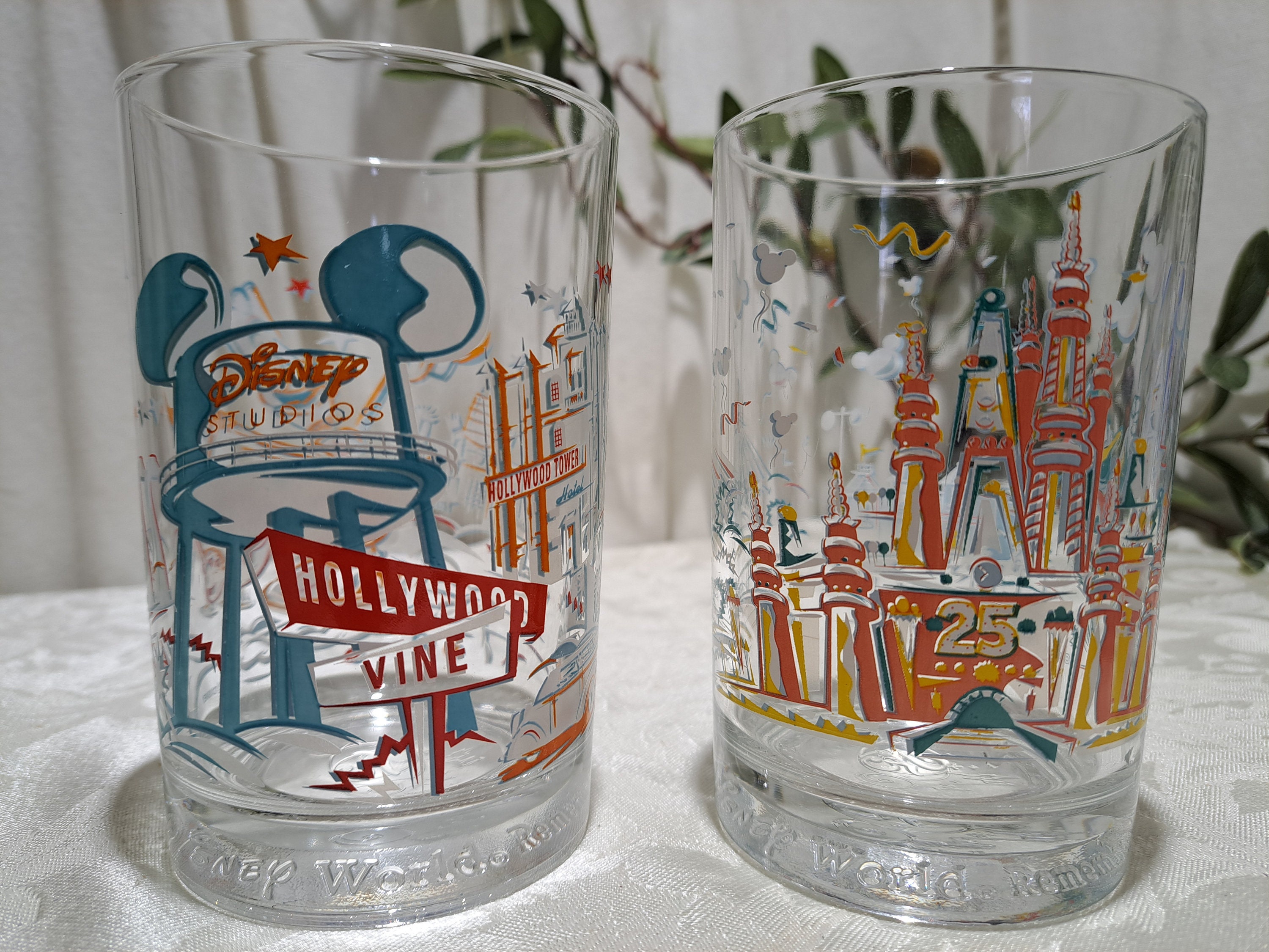 Vintage Set of 4 Mcdonald's Celebrates the Magic of Walt Disney