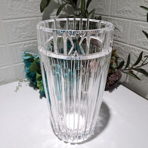Tiffanys and Co Crystal Vase - Etsy