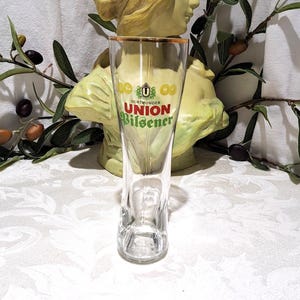 Rare Vintage 12oz Dortmunder Union Bilsener Beer Das Boot Beer Glass - Vintage Boot Shaped Beer Glass