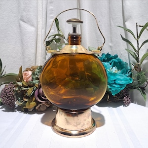 Cocktail Time1950年代ミュージカル・デキャンタ、オルゴール酒瓶 Vintage Liquor Bottle With Music Box - Etsy