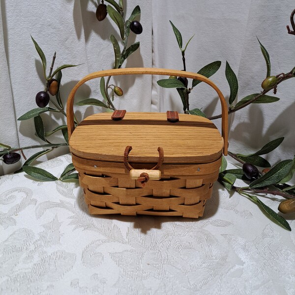Longaberger Picnic Basket Etsy