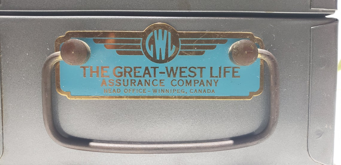 Vintage From The Great-West Life Assurance Company Winnipeg | Etsy