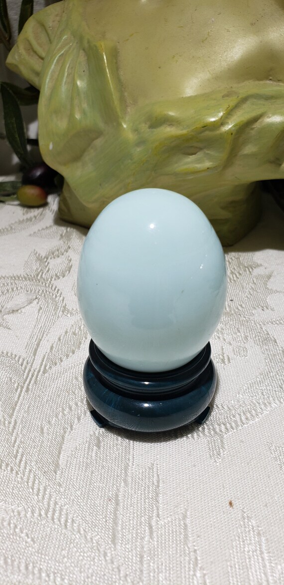 Vintage Avon Butterfly And Floral Design Oriental Egg Style Cologne Bottle - Patchwork Cologne - Avon Perfume Decanter Bottle View 3