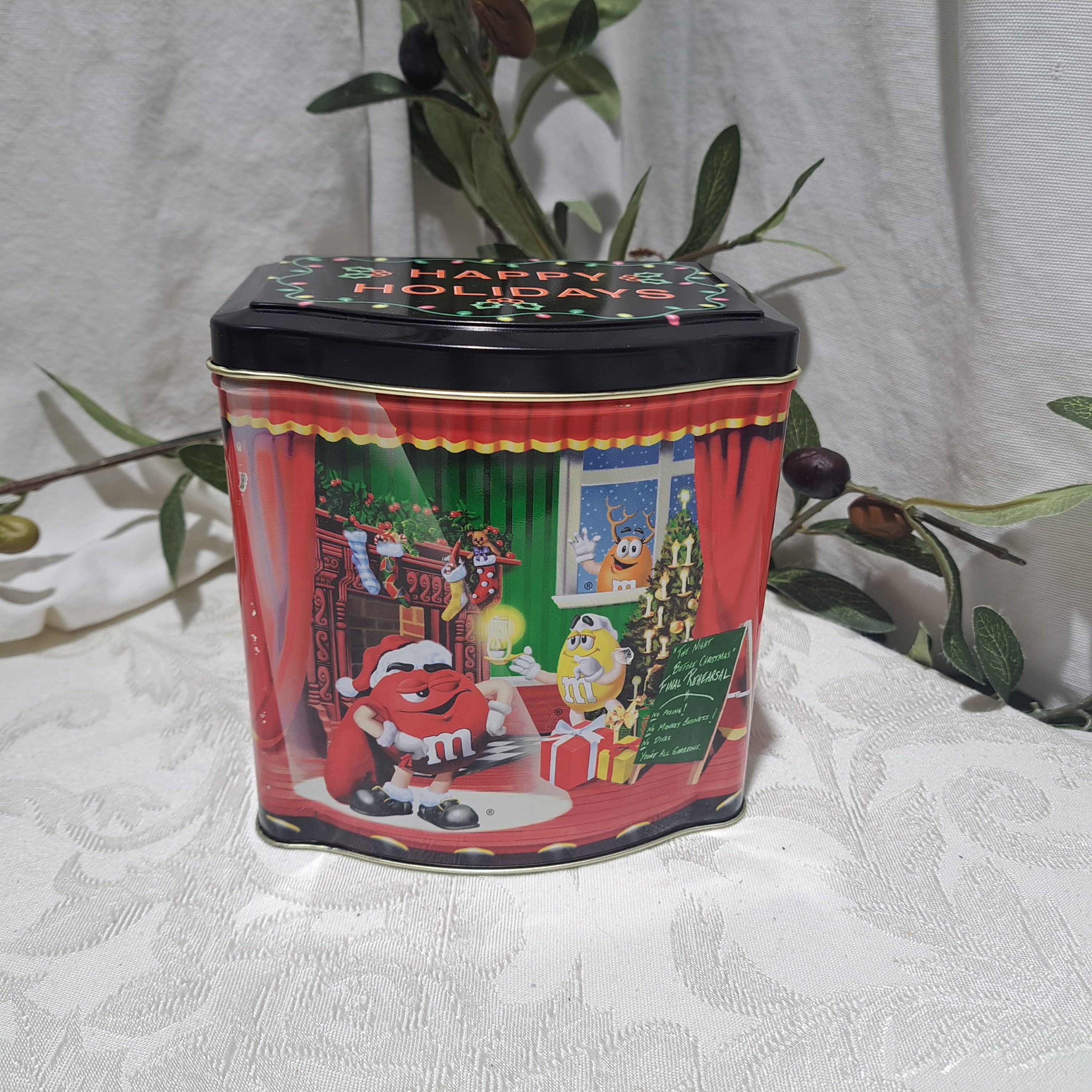 Vintage 1998 Limited Edition M&m's Christmas Village Series 