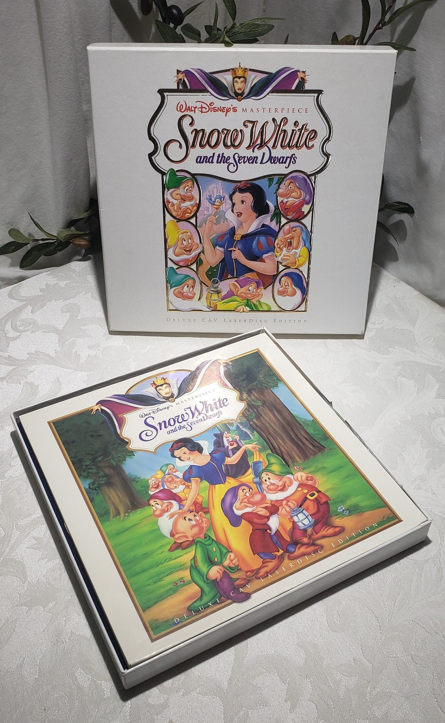 ディズニー 白雪姫 レーザーディスク Snow White DELUXE CAV Snow White and The Seven Dwarfs Masterpiece Deluxe CAV Laser