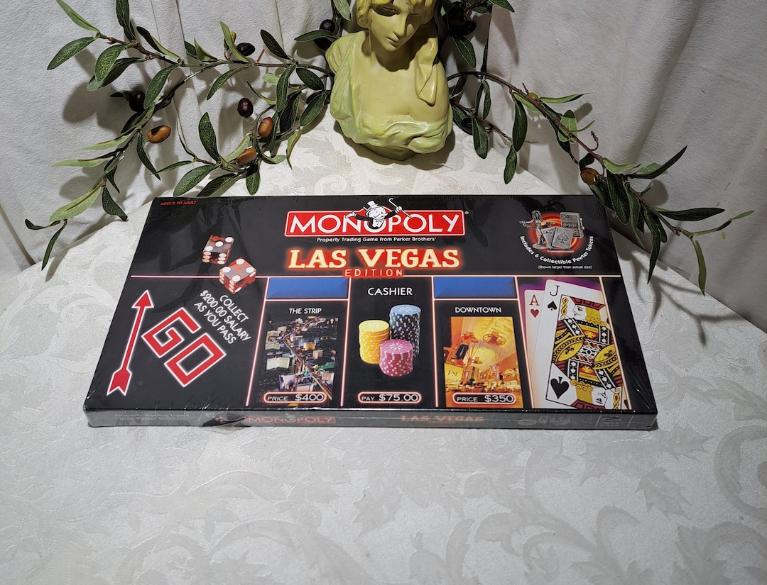 Monopoly Las Vegas Edition Board Game 2003 Parker Brothers 2