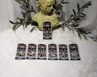 One (1) Vintage The Disney Store Countdown To The Millennium Collectible Pins -  Pins To Go 17, 18, 19, 20, 21, 22 - Brand New Never Opened