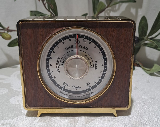 Rare Vintage Mid Century Taylor Instrument Co. Temperature Compensated ...