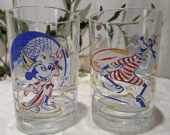 Vintage Set of 4 Mcdonald's Celebrates the Magic of Walt Disney