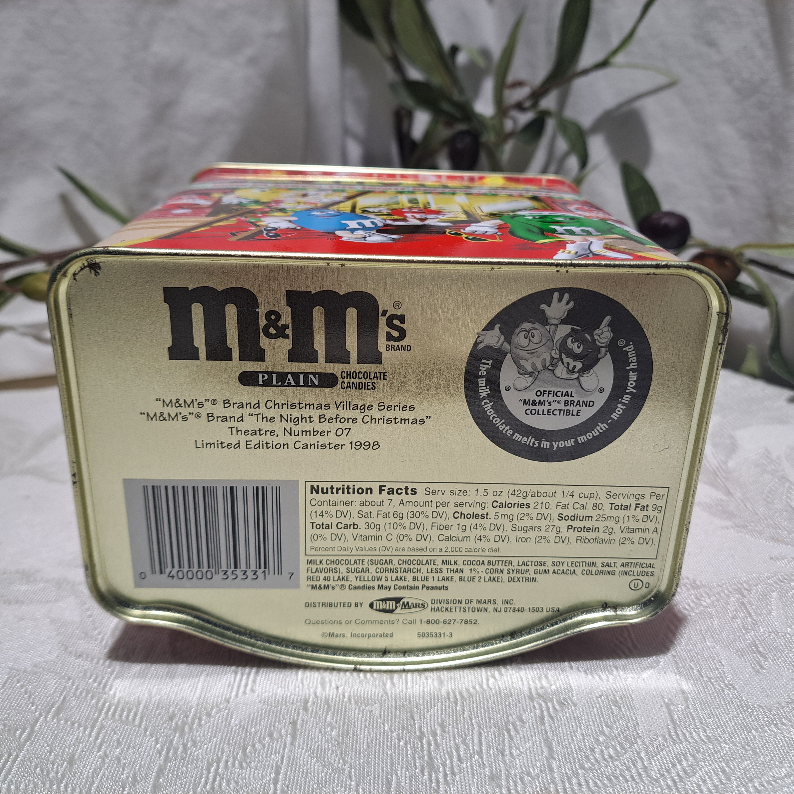 Vintage 1998 Limited Edition M&m