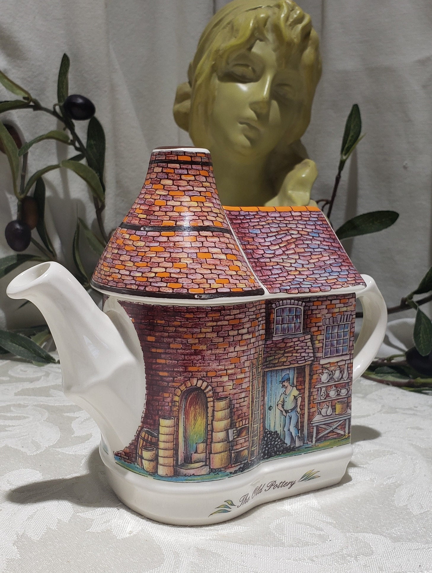 Vintage James Sadler the Old Pottery Teapot Made in England Etsy