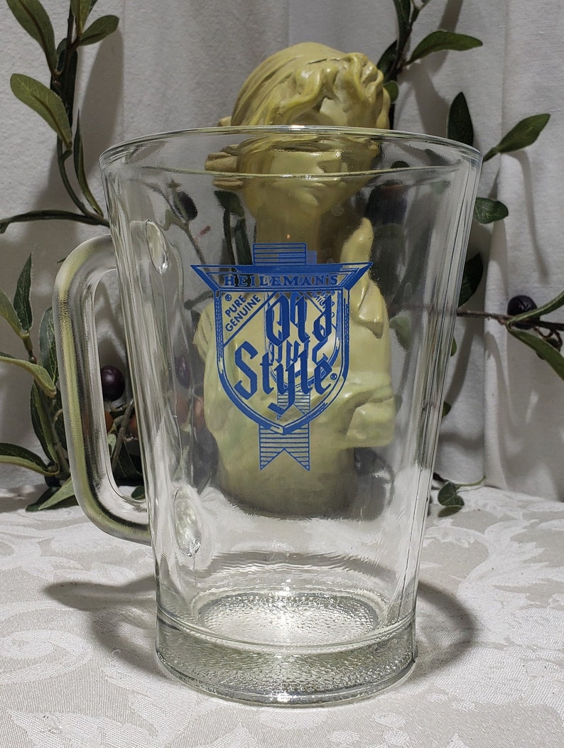 Rare Vintage Heileman's Pure Genuine Old Style Beer Glass Etsy