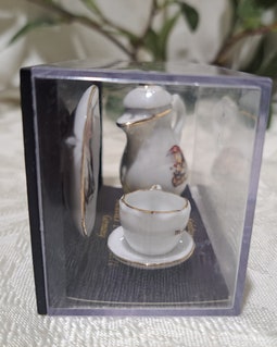 Vintage Reutter Porzellan Germany 3 Piece M.J. Hummel/goebel Girl