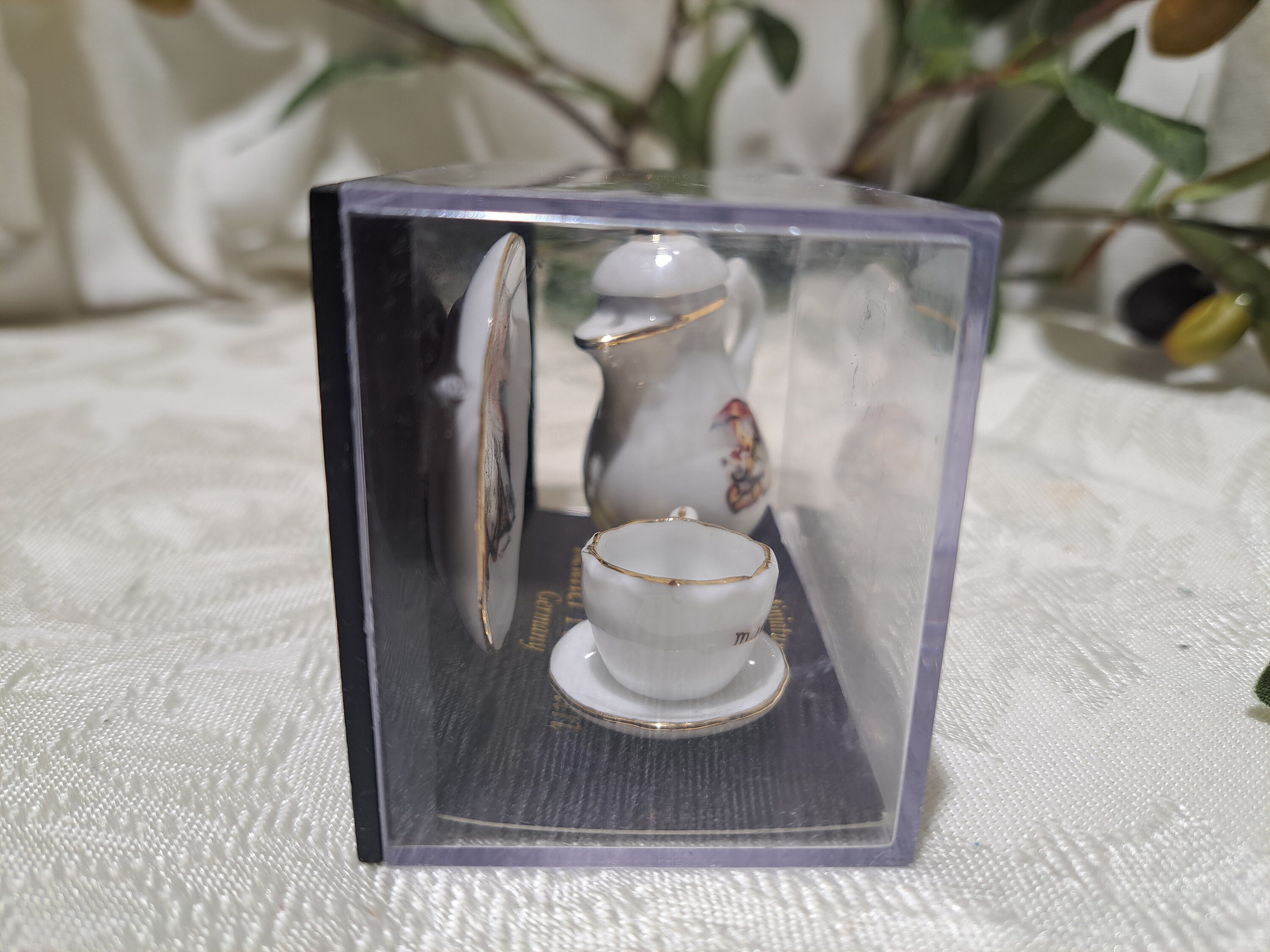 Vintage Reutter Porzellan Germany 3 Piece M.J. Hummel/goebel Girl