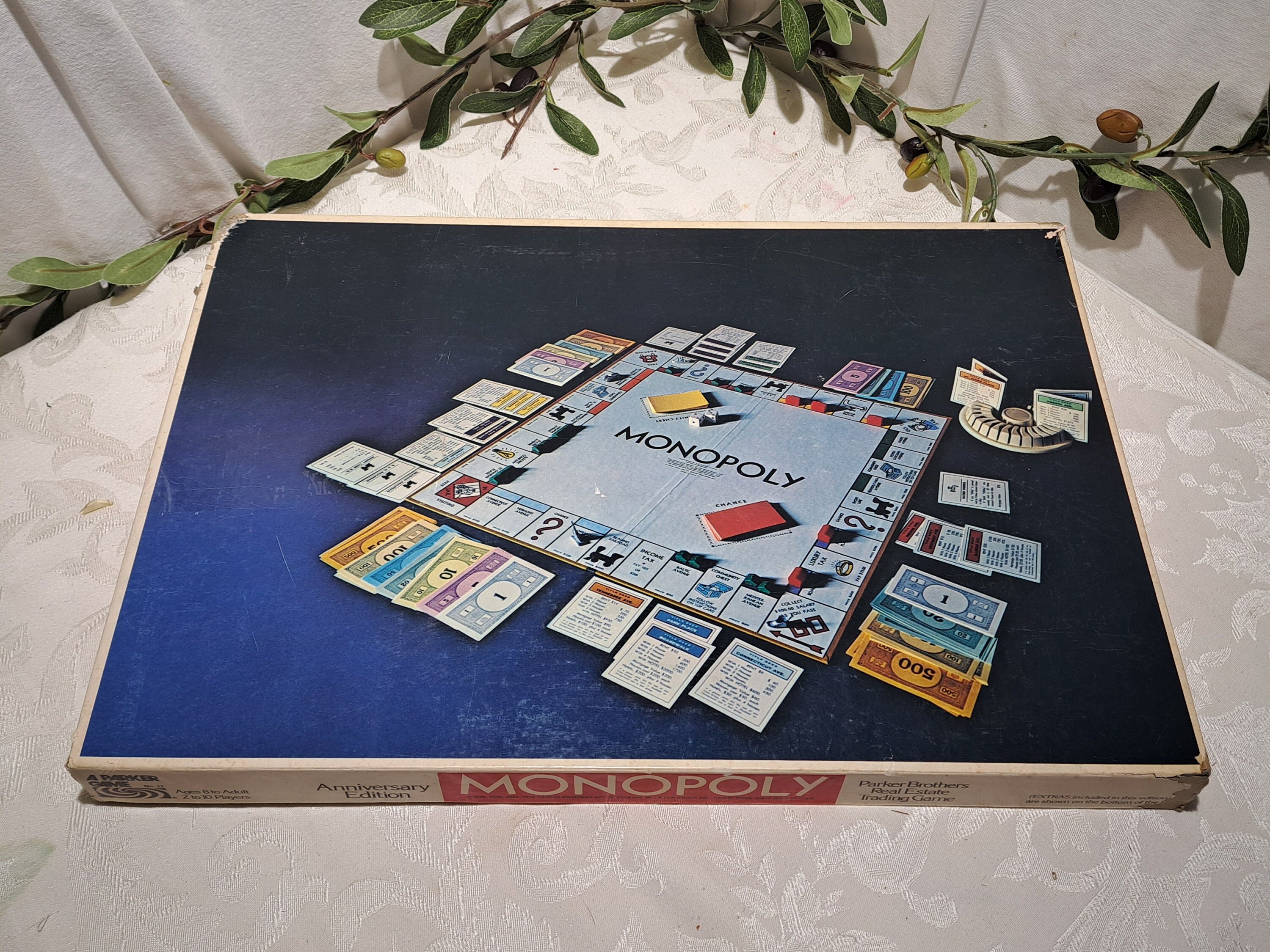 Vintage 1974 Anniversary Edition No. 11 Parker Brothers Monopoly