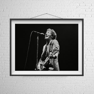 Cartaz Born To Run. Arte de parede moderna. Impressão de artista americano.