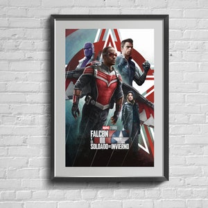 Cover Films 2021 Arte murale. Stampe decorative di serie TV. Poster di film.