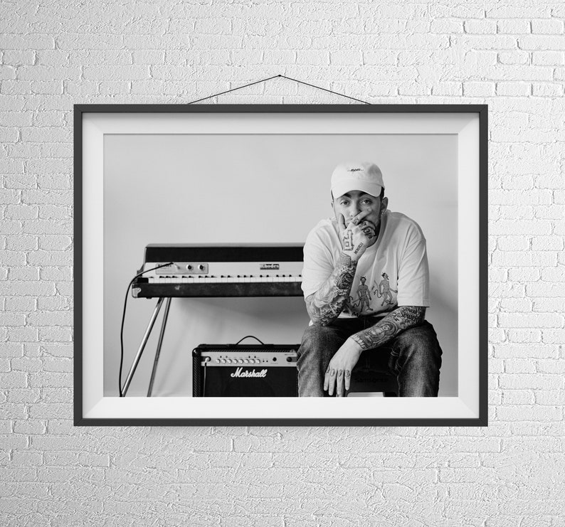 American Rap Wall Art Hip Hop Artist Print Modern Poster Etsy