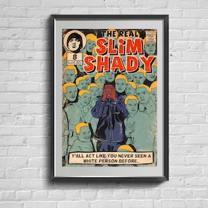 It Was All A Dream. Hip Hop Illustration Poster. Home Decor.