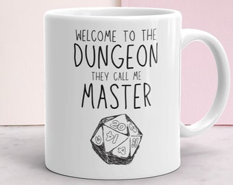 Dungeon Master - Dungeons And Dragons - Mug - D&D - DnD - Gift - Dungeon Master Gift - Dungeons and Dragons Mug - Dungeons And Dragons Gift