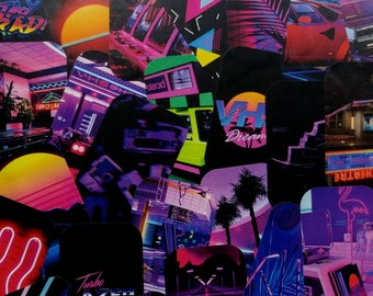 60pc "70s Retro" EPIC Sticker Pack | Same Day Shipping | Dorm Room | Gift | Best Value | Retro | (3.5" x 2.125")