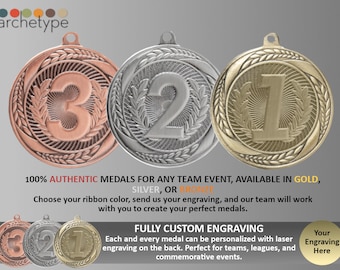 GOLD/Placement Medal | Team Medal | Made to Order