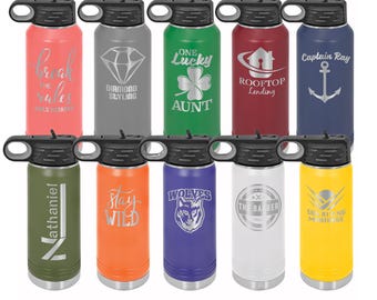 GIFT/Laser Engraved Polar Camel Bottle | Gift | Water Bottle | Engraved | Custom