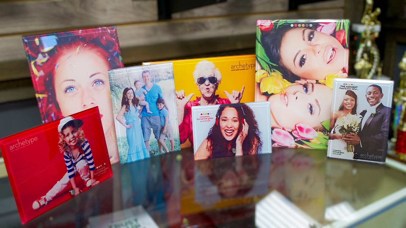 Glass Photo Frames Fracture Frame Printed Glass Etsy