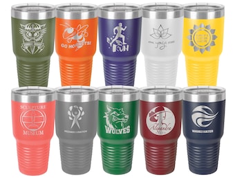 GIFT/Laser Engraved Polar Camel Ringneck Tumblers (30 oz) | Gift | Water Bottle | Engraved | Custom