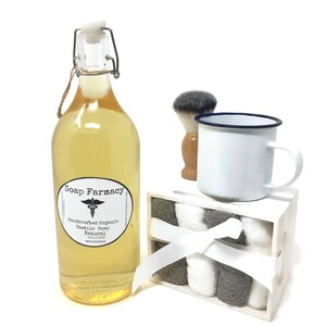 Castile Body Wash Soap, Organic Olive Oil Liquid Soap, Natural Unscented