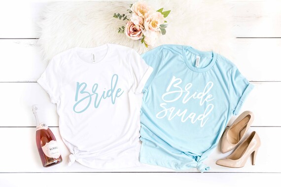 etsy bridesmaid shirts