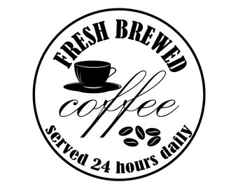 Fresh Brewed Coffee Etsy