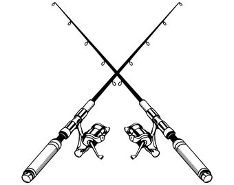 Download Fishing Pole Svg Etsy