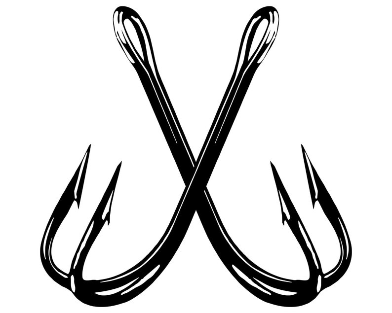 Download Clip Art Hook Svg Fishing Svg Fish Hook Svg Art Collectibles