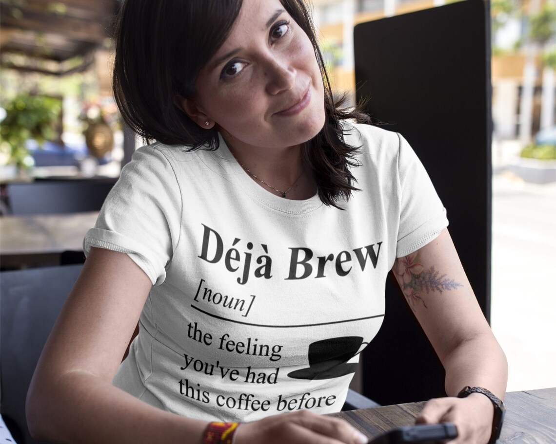 Funny coffee svg designs for women shirts Deja Brew ...