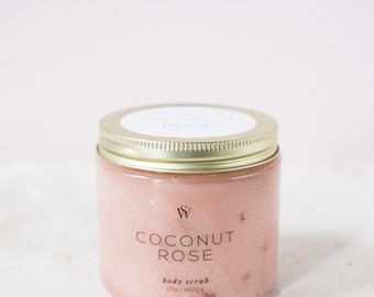 Coconut Rose Body Scrub