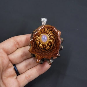 Opal Pinecone Pendant - Read Item Description
