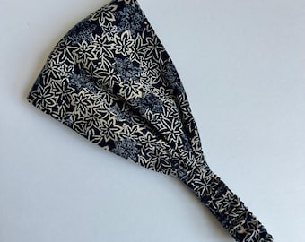 Diadema para hombre: elige tu propia tela, algodón japonés, estilo boho unisex.