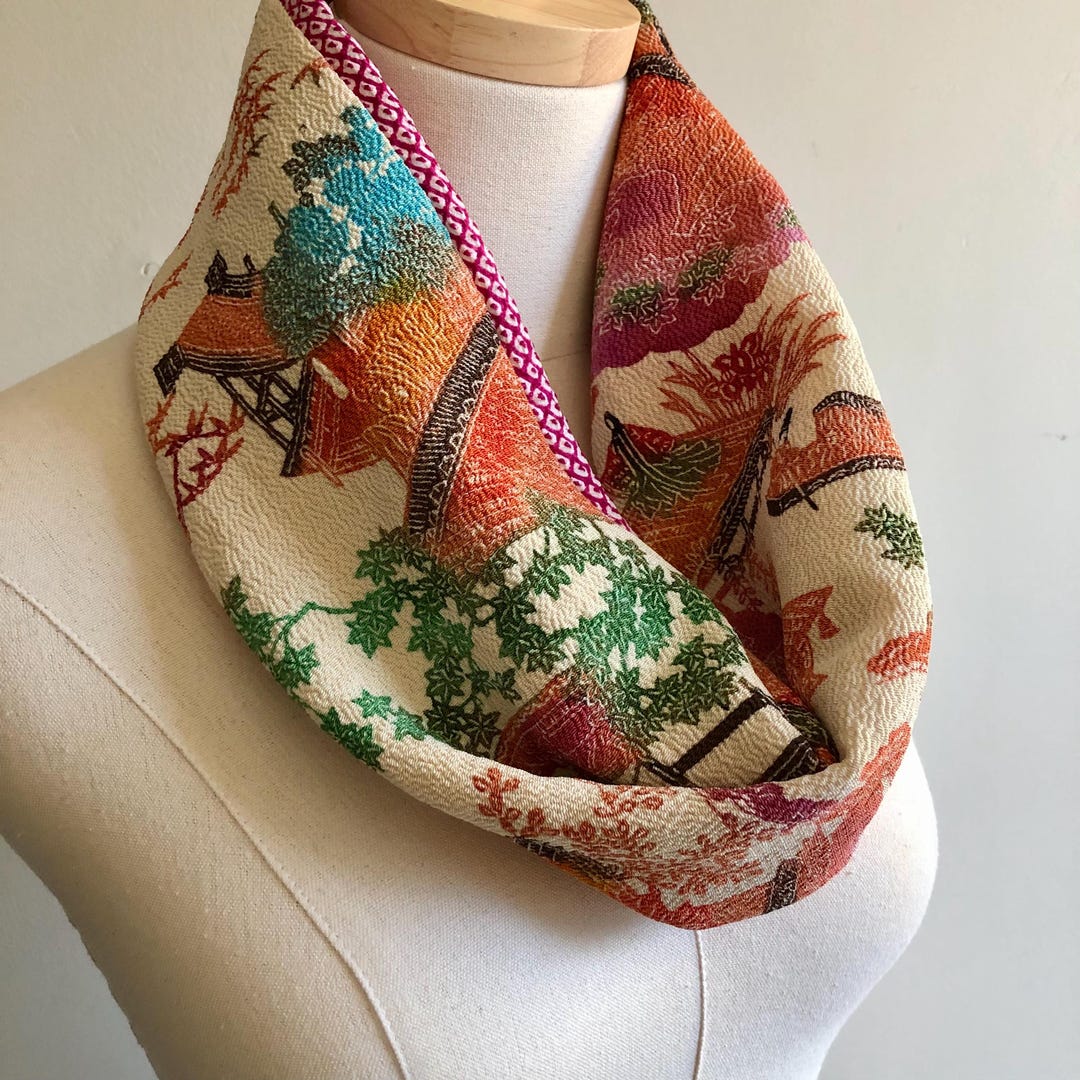 Sciarpa Tubolare In Seta Pura Jasmine Silk - Scaldacollo, Balaclava Leggero Per Sport E Freddo - Foto 7