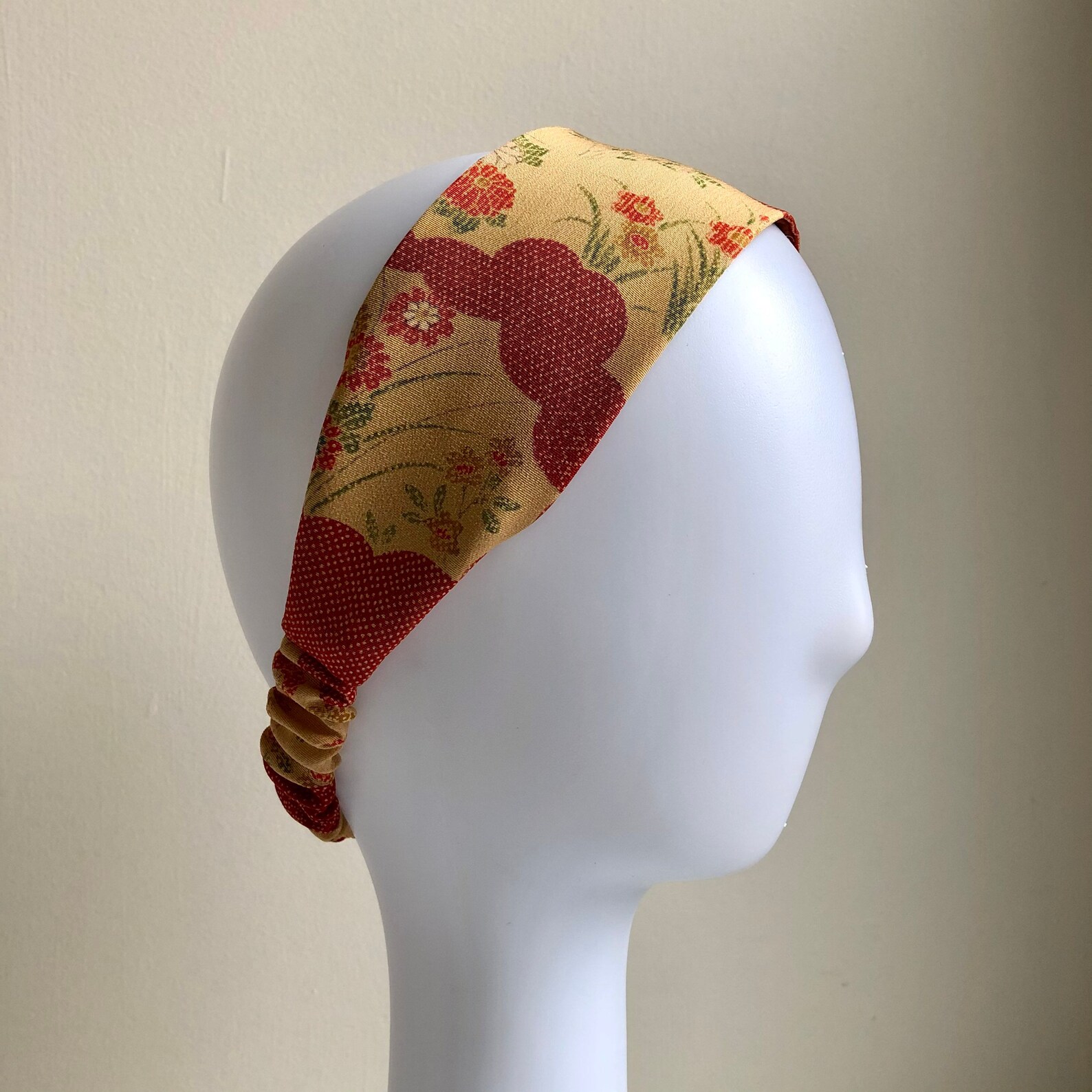 Kimono Silk Headband Vintage Japanese Silk Headbands for Women Etsy