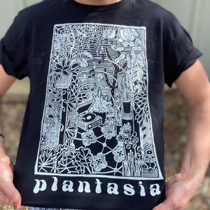 PLANTASIA tshirt Unisex Short Sleeve Graphic Botanical Houseplant Plant Daddy / Lady Green Witch T Shirt image 3