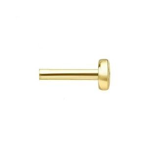 14k Solid gold Labret Bar 5mm/6mm/8mm