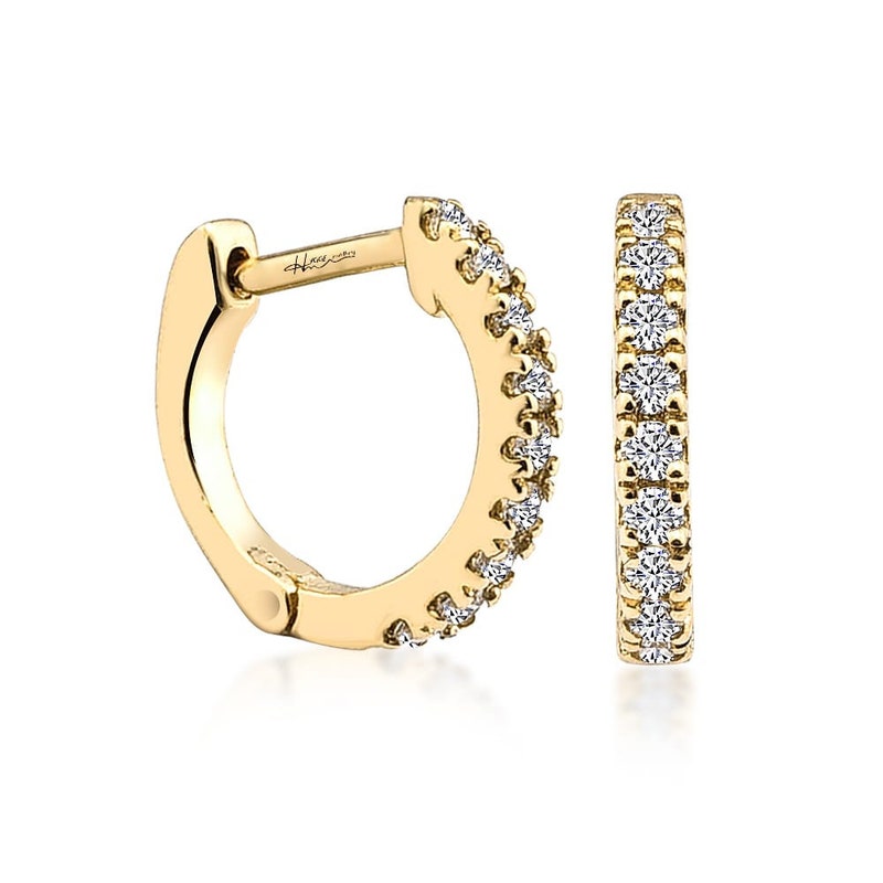 Pixie Gold Huggie Earrings