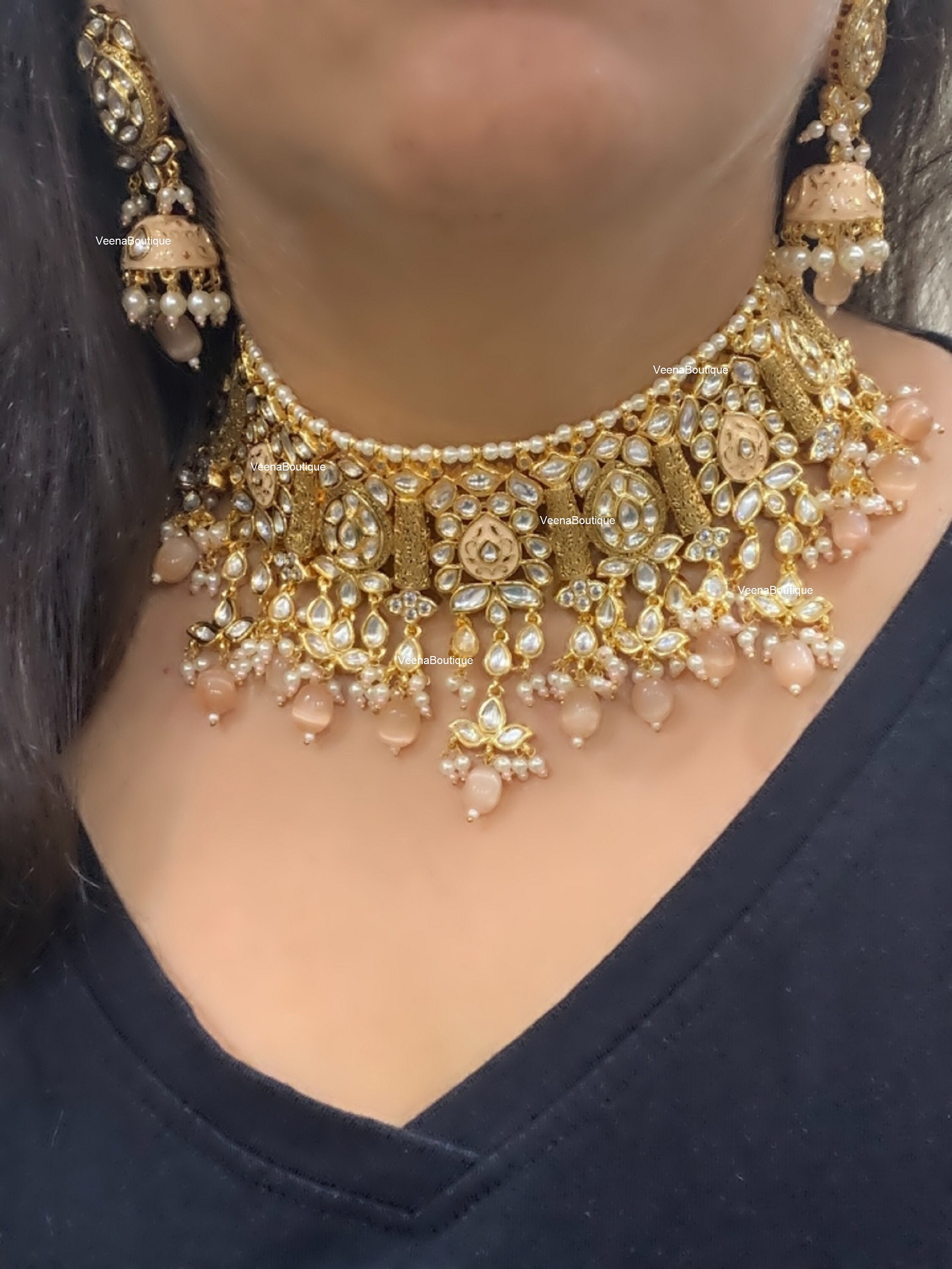 Kundan Meenakari Jewelry 