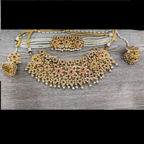 Jodha Akbar Necklace / Kundan Choker 